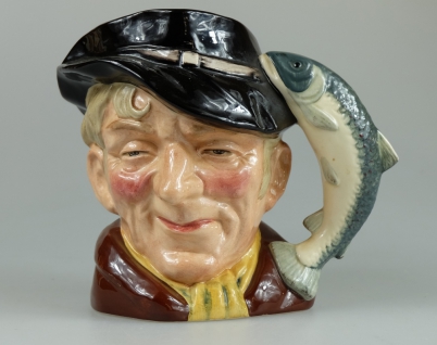 Appraisal: Royal Doulton large character jug The Poacher D limited edition