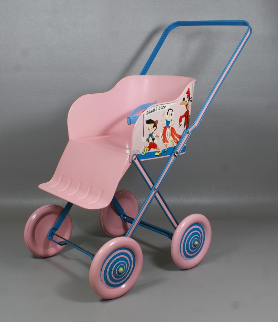 Appraisal: Mickey Mouse Club Tin Litho Disney Stroller by ADCO Liberty