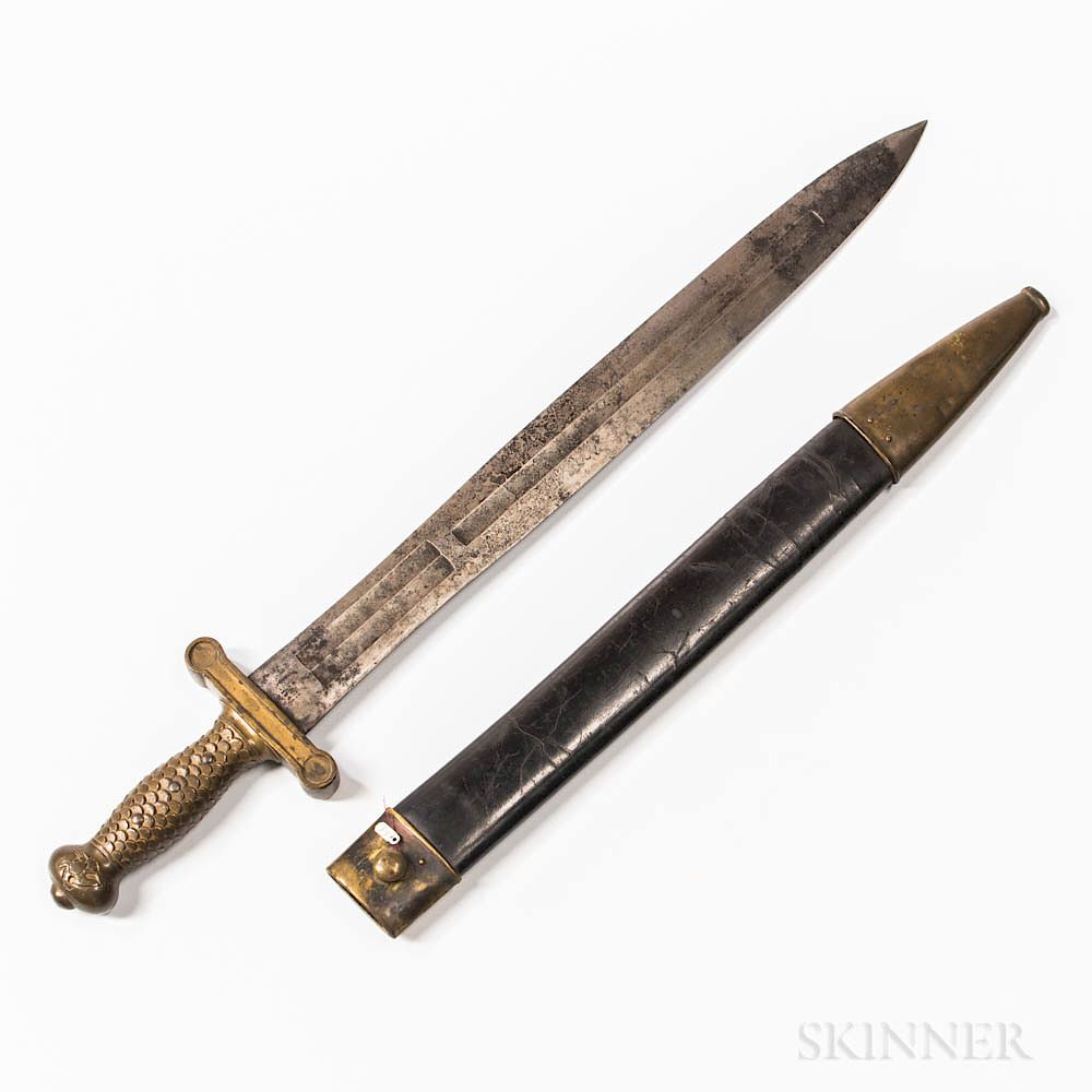 Appraisal: U S Model Foot Artillery Sword U S Model Foot