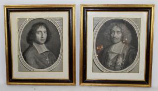 Appraisal: van Schuppen Portrait engravings Lot of portrait engravings Michel Le