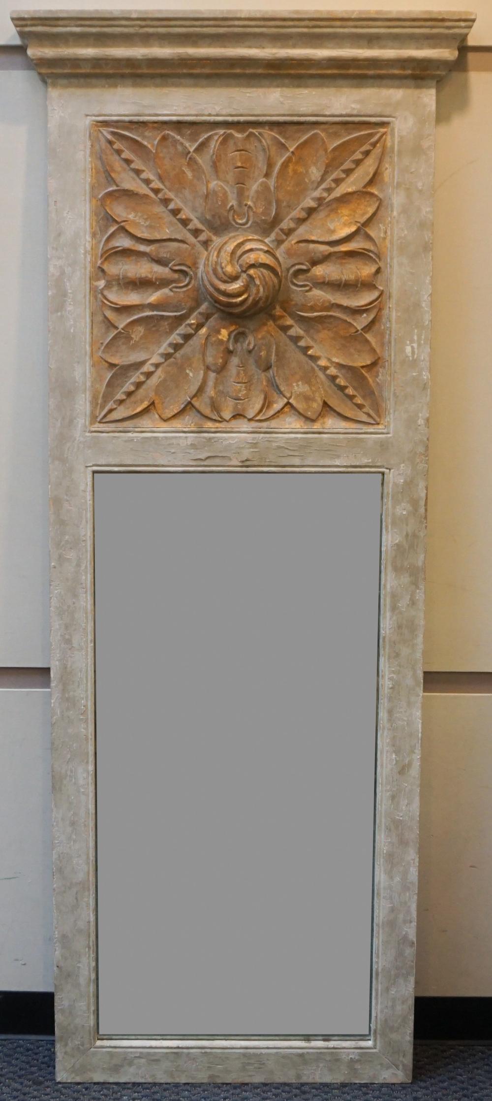 Appraisal: CONTEMPORARY DISTRESSED PIER GLASS MIRROR X IN X CM Contemporary