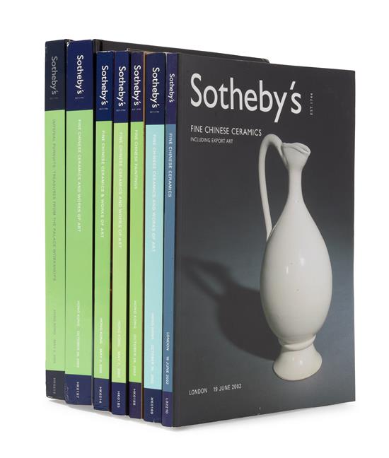 Appraisal: Sale Lot A Collection of Sotheby's Auction Catalogues comprising publications