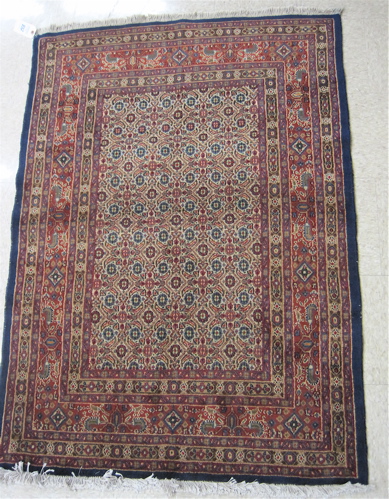 Appraisal: PERSIAN BIJAR AREA RUG Kurdistan Province northwestern Iran overall Herati