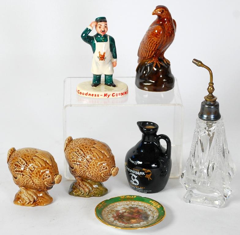 Appraisal: CARLTON WARE GUINESS ADVERTISING FIGURE of a 'Zoo Keeper' man