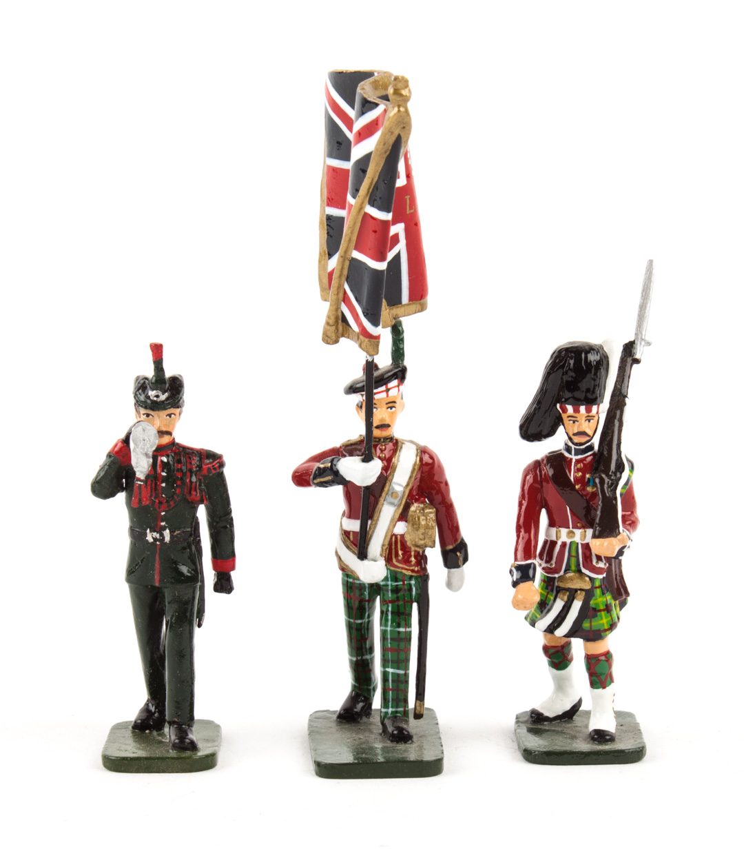 Appraisal: Three Frontline lead figure sets including P D S British