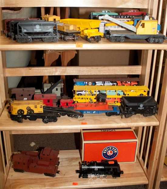 Appraisal: Lionel ''U S Steel - '' dockside switcher and assorted