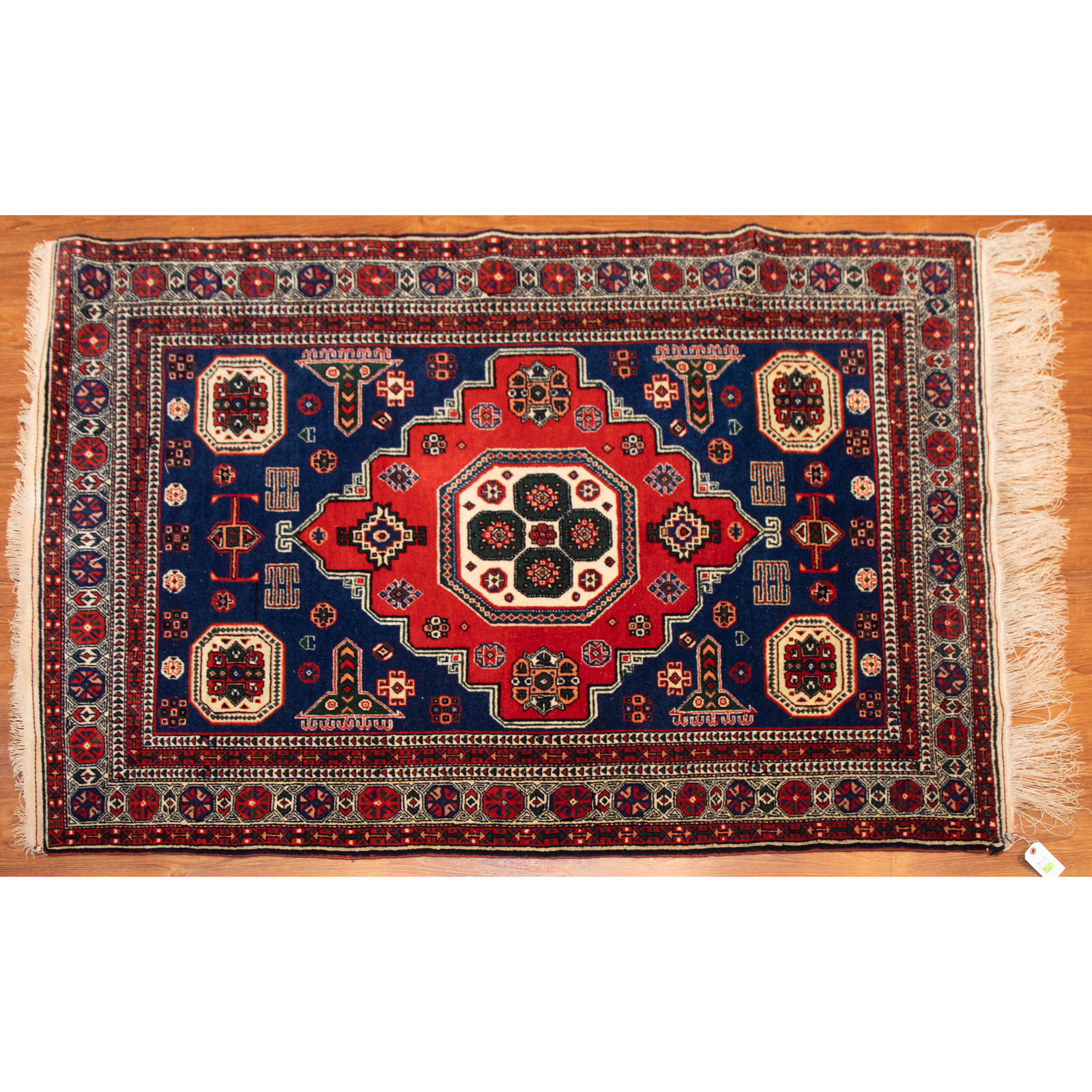 Appraisal: KARABAGH RUG CAUCASUS X Third quarter- th century hand-knotted wool