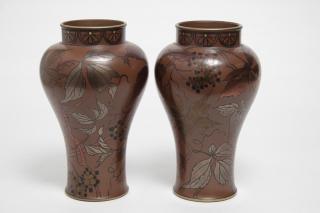 Appraisal: Boch Freres Keramis Art Nouveau Ceramic Vases Boch Freres Keramis