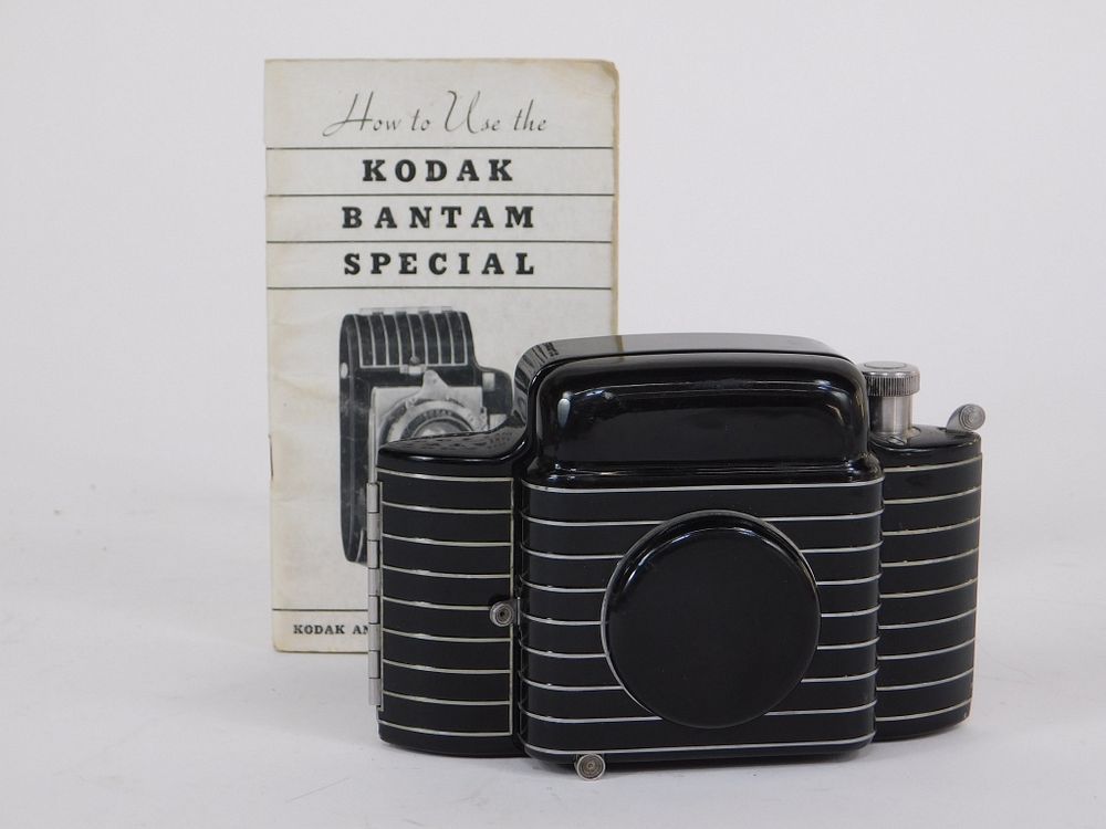 Appraisal: Kodak Bantam Special Camera Kodak Bantam Special folding rangefinder camera