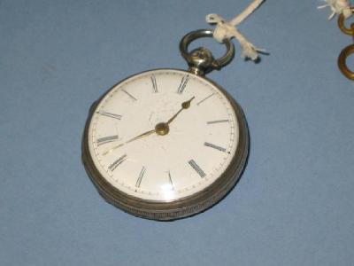 Appraisal: A VICTORIAN SMALL SILVER POCKET WATCH by Bell Berkeley Square