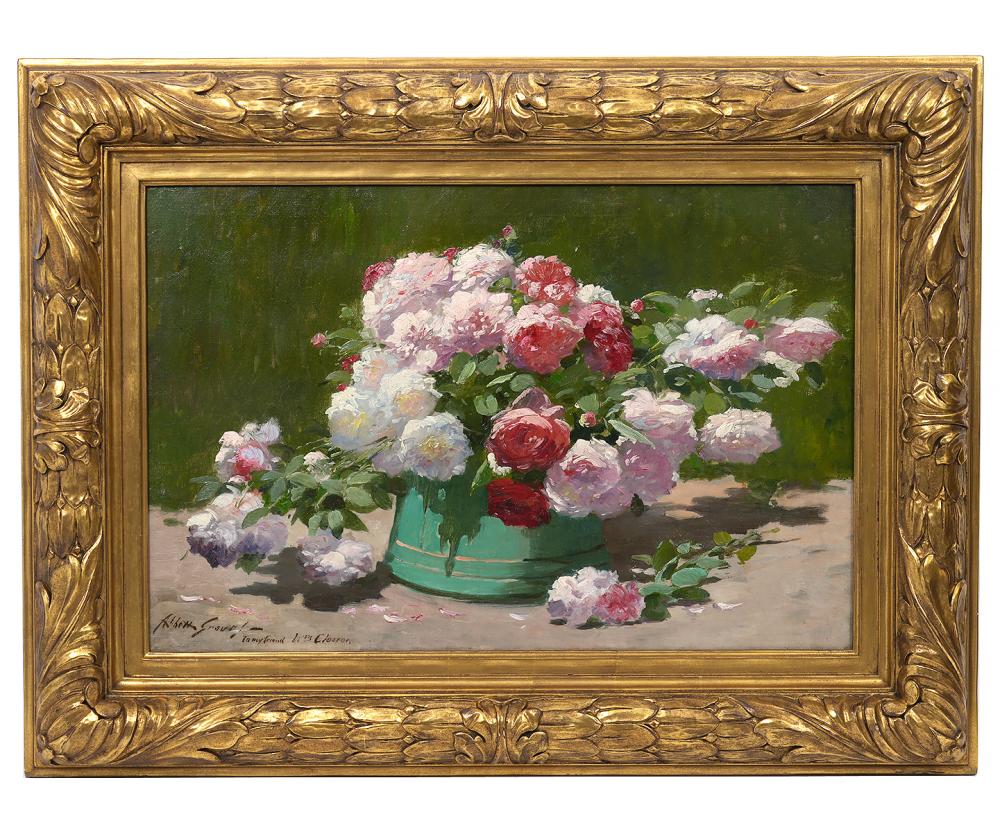 Appraisal: ABBOTT FULLER GRAVES PAINTING-SPANIERMAN GALLERYAbbott Fuller Graves American - 'Roses