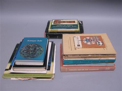 Appraisal: NATIVE AMERICAN AND OTHER REFERENCE BOOKS Twently eight titles including