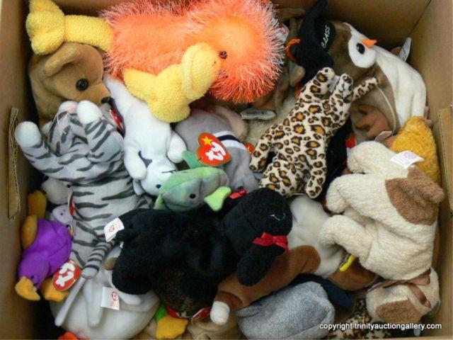 Appraisal: TY Beanie Baby Various Animals Collectible Lot - a whole