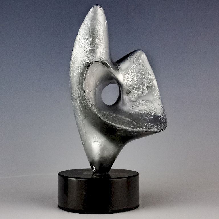 Appraisal: Antoine Ponset Abstract Modernist Metal Sculpture Antoine Poncet th Century