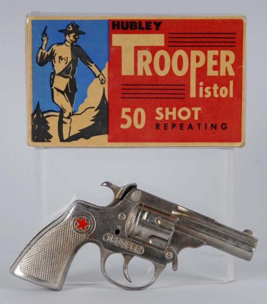 Appraisal: Hubley Trooper Pistol Cap Gun Description Has fired caps Includes