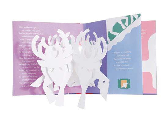 Appraisal: Children's Christmas pop-up books Crespi Francesca THE NATIVITY Rooster Book