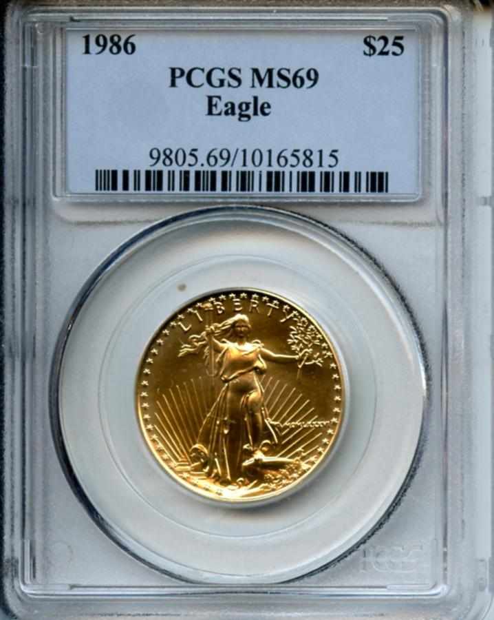 Appraisal: oz Gold Eagle MS PCGS Fully brilliant and essentially defect-free