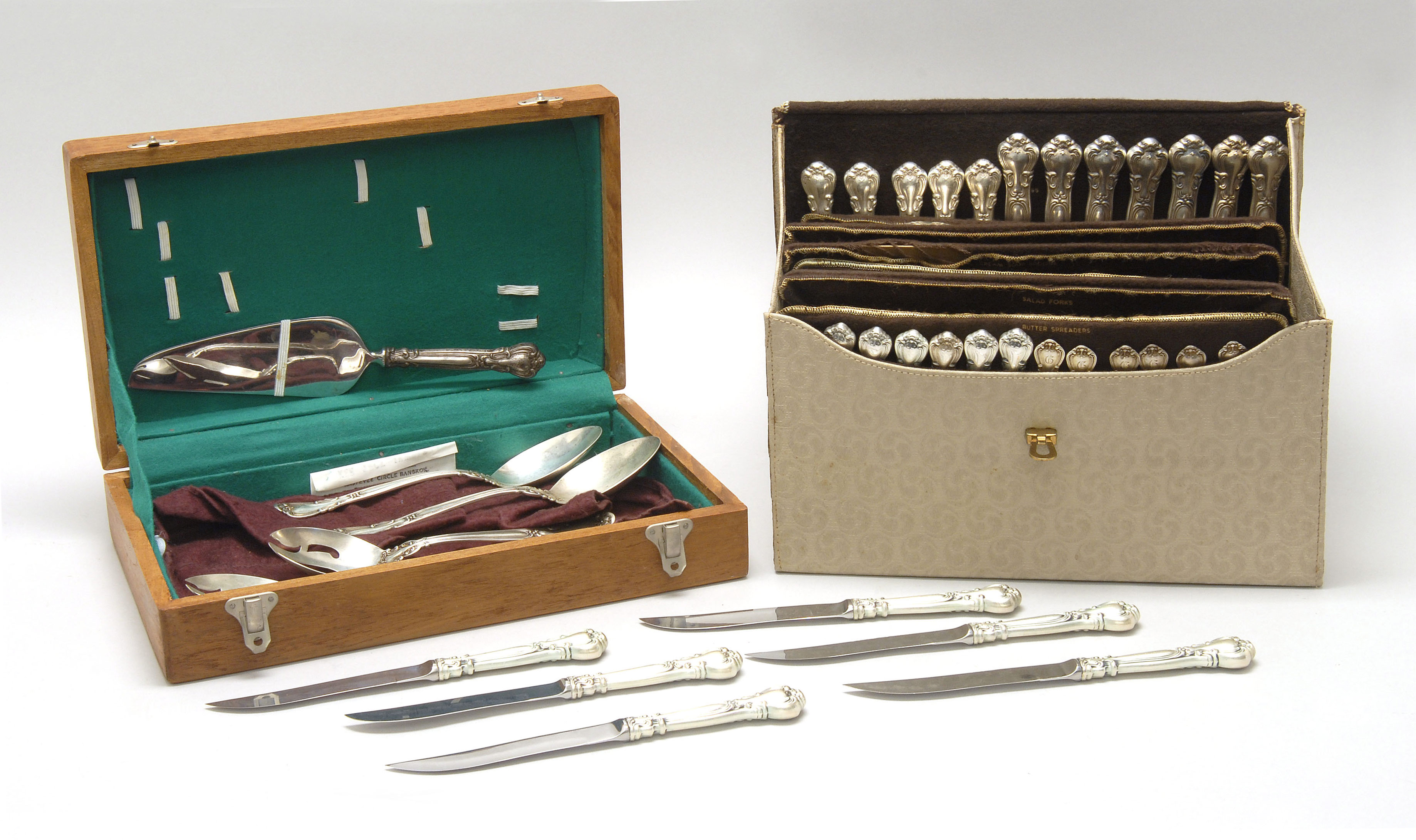 Appraisal: GORHAM MFG CO STERLING SILVER PARTIAL FLATWARE SET In the