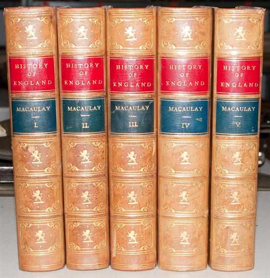 Appraisal: Sets and Bindings T B Macaulay ''The History of England