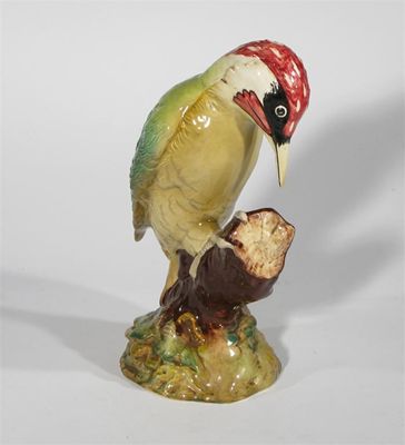 Appraisal: Green Woodpecker' model a Beswick bird figure painted in colours