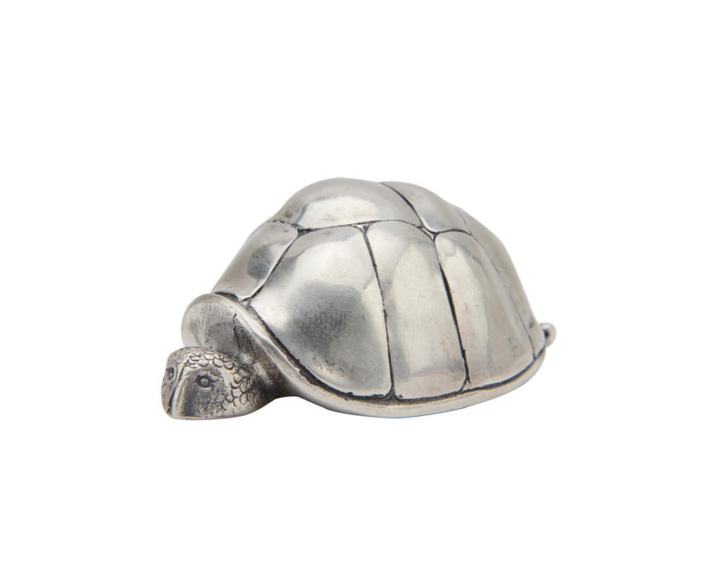 Appraisal: S KIRK SON Silver Turtle length in weight ozt Condition