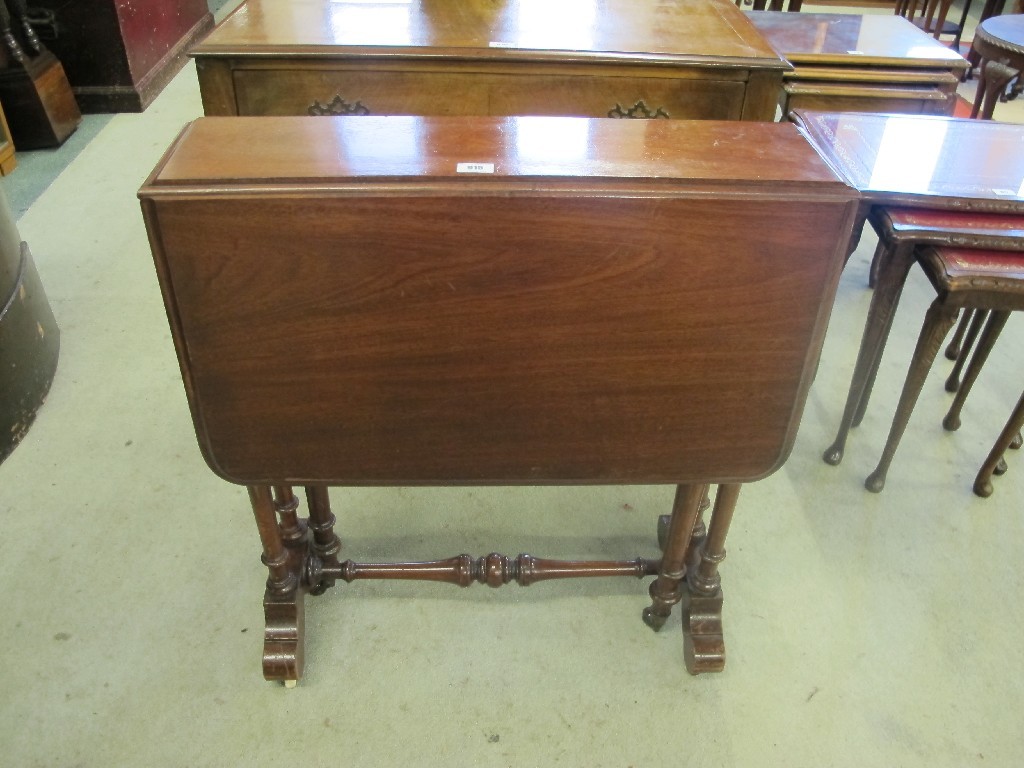 Appraisal: Late Victorian mahogany sutherland table