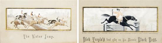 Appraisal: A Group of Two Woven Silk Stevengraphs Pertaining to Horses