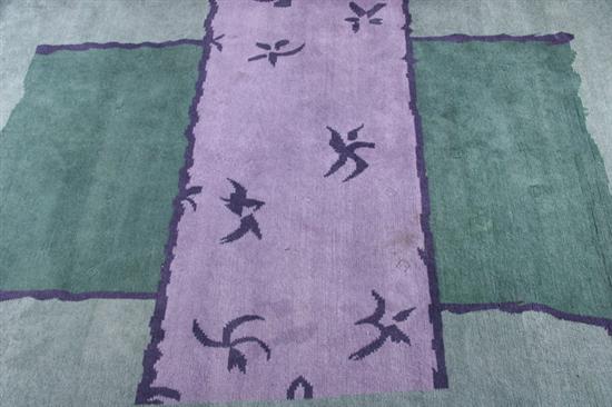 Appraisal: TIBETAN RUG Hand-knotted wool - ft in x ft in