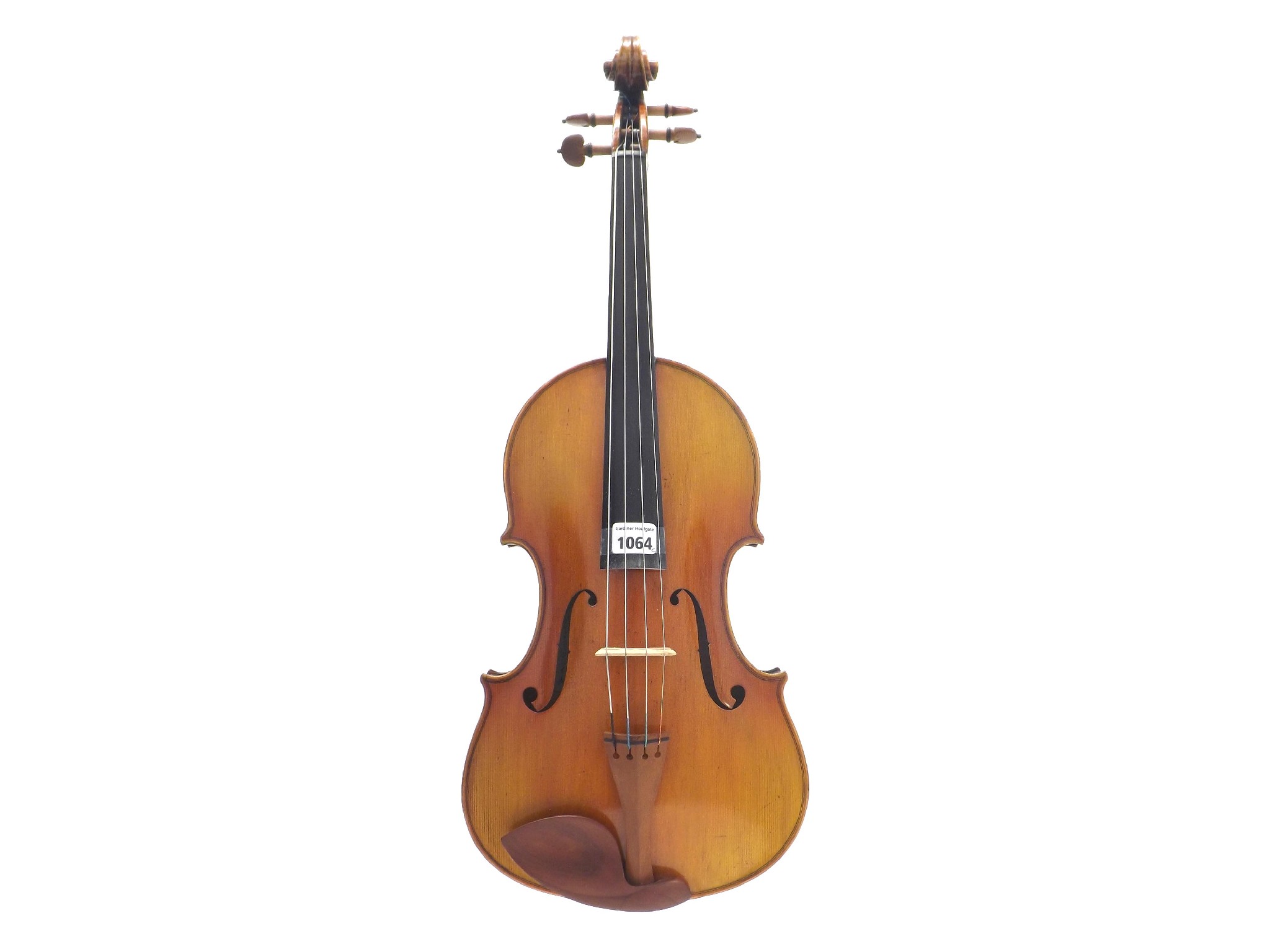 Appraisal: Contemporary Tertis style viola labelled Liu Xi Workshop cm case