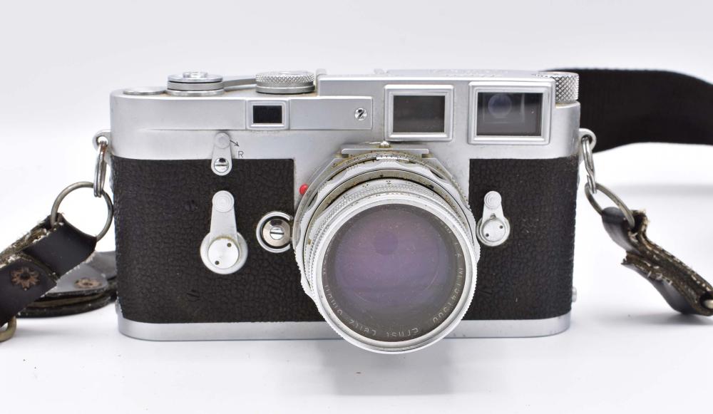 Appraisal: VINTAGE GERMAN LEICA M - CAMERAWith a Leitz mm lens