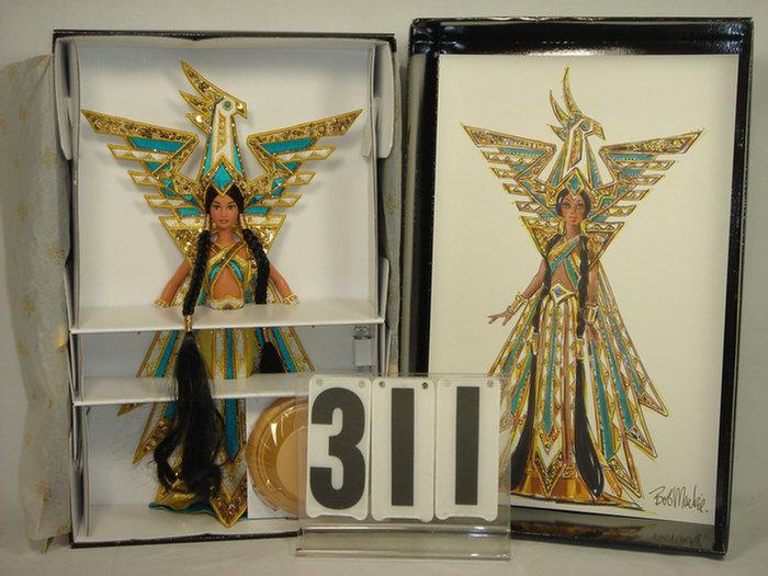 Appraisal: Mattel Bob Mackie Fantasy Goddess of the Americas Barbie Mint