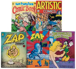 Appraisal: Crumb Robert Group of Five Comic Books Crumb Robert Group