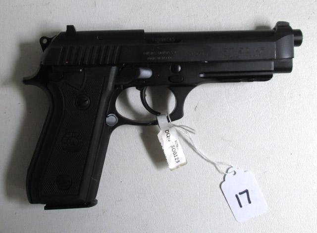 Appraisal: TAURUS MODEL PT- AF DOUBLE ACTION SEMI AUTOMATIC PISTOL mm