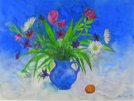 Appraisal: ANN ORAM R S W SCOTTISH B STILL LIFE WITH