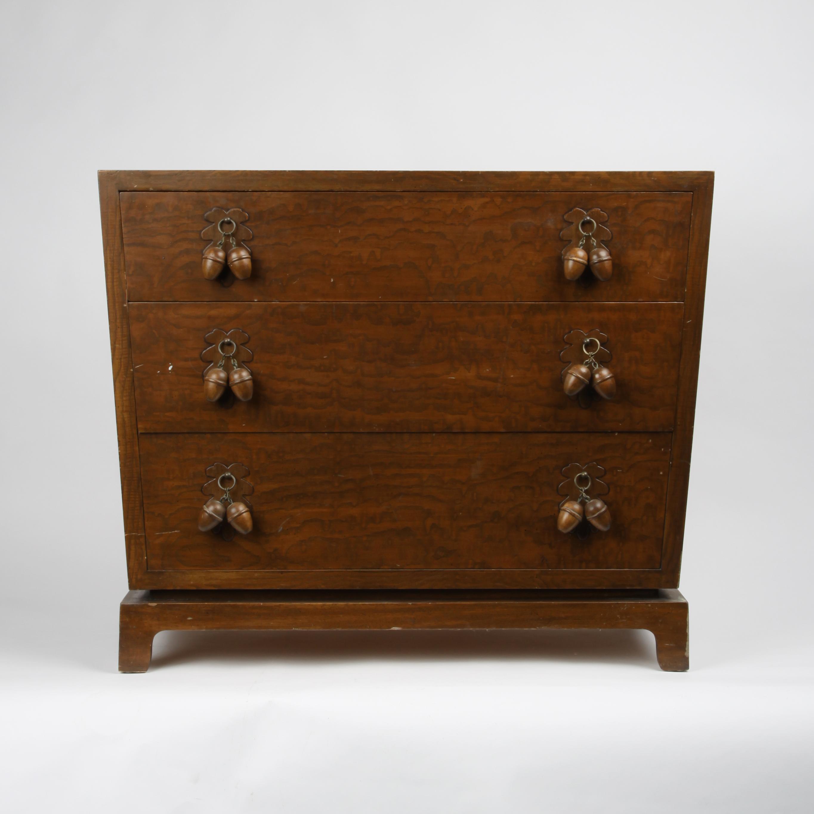 Appraisal: JOHAN TAPP CHEST OF DRAWERS A chest of drawers ca