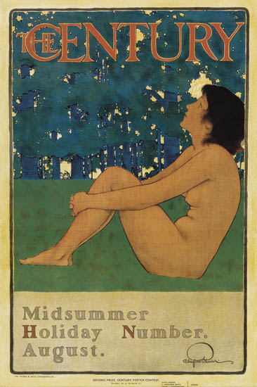 Appraisal: MAXFIELD PARRISH - THE CENTURY MIDSUMMER HOLIDAY NUMBER x inches