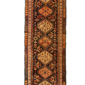 Appraisal: A Northwest Persian Wool Runner First Half th Century feet