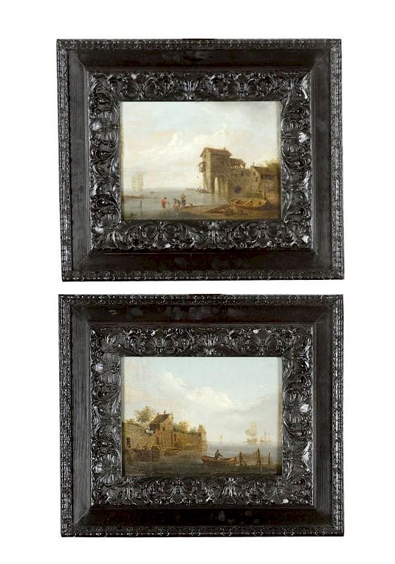 Appraisal: Jan van Goyen - -Circle Jan van Goyen - -Circle