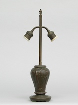 Appraisal: A Signed Handel Lamp Base Bulbous shape lamp base featuring