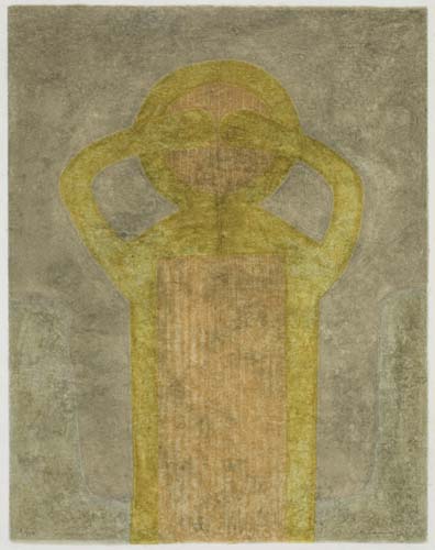 Appraisal: RUFINO TAMAYO Vergonzoso Color mixograph on handmade paper x mm