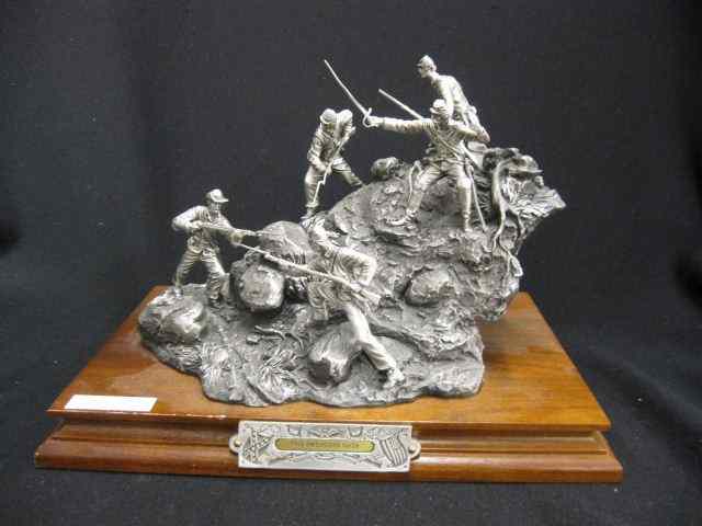 Appraisal: Chilmark Pewter Figurine ''The Swinging Gate'' by Francis Barnum signed