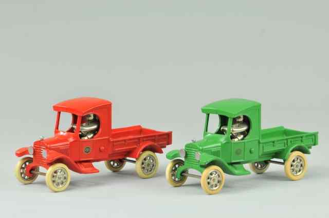 Appraisal: MOTORCADE TOYS PICK-UP TRUCKS Larry Seiber contemporary examples cast iron