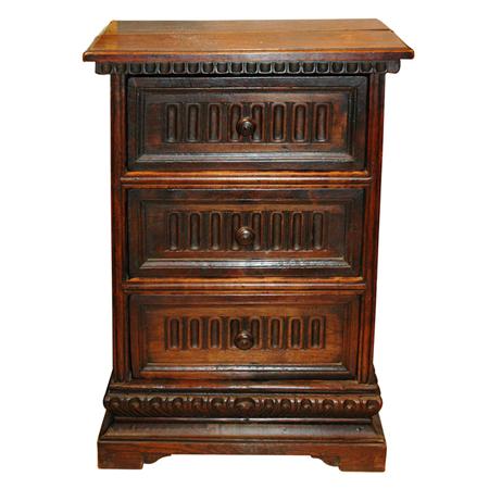 Appraisal: Italian Walnut Side Cabinet Estimate nbsp nbsp nbsp - nbsp