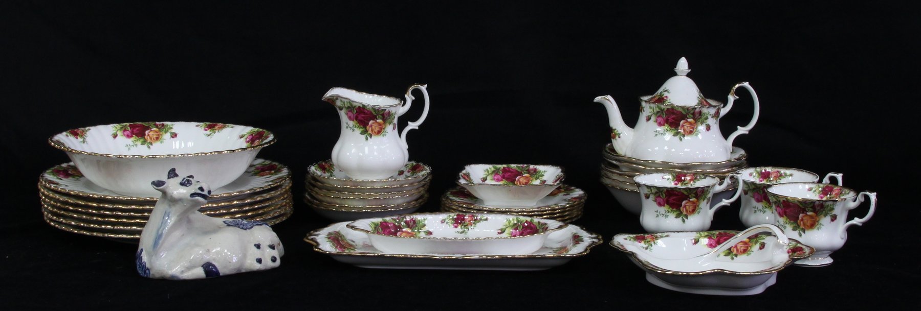 Appraisal: Sundry Royal Albert tea and dinner wares and a Delft