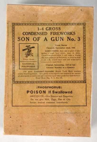 Appraisal: Son of a Gun No Gross Class Manufactured by Condenses