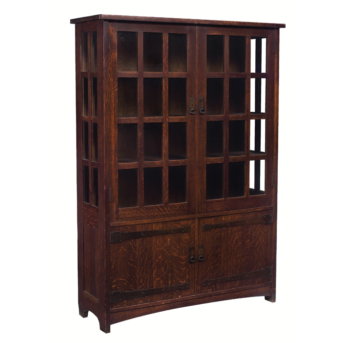 Appraisal: Good L JG Stickley china cabinet