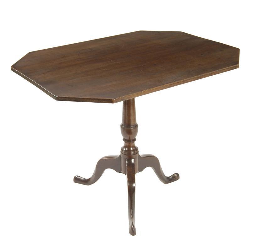 Appraisal: A George III mahogany tripod table