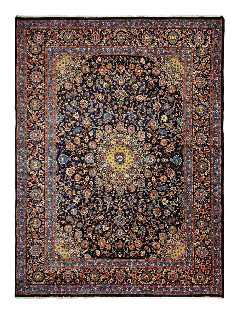 Appraisal: A Kashmar Wool Rug A Kashmar Wool Rug Second Half