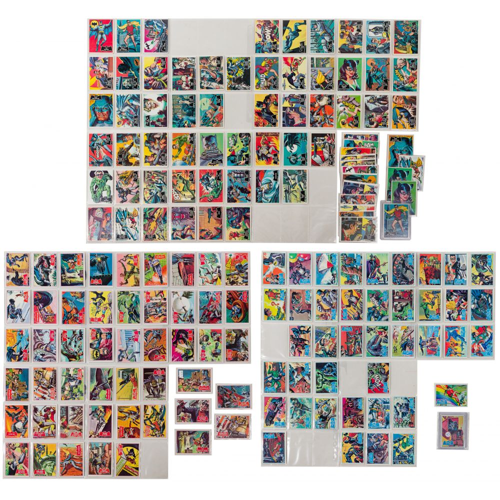 Appraisal: BATMAN TRADING CARD ASSORTMENTIncluding Topps - complete set with extras