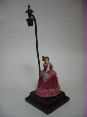 Appraisal: A ROYAL DOULTON PORCELAIN FIGURE QUALITY STREET wearing a plumed